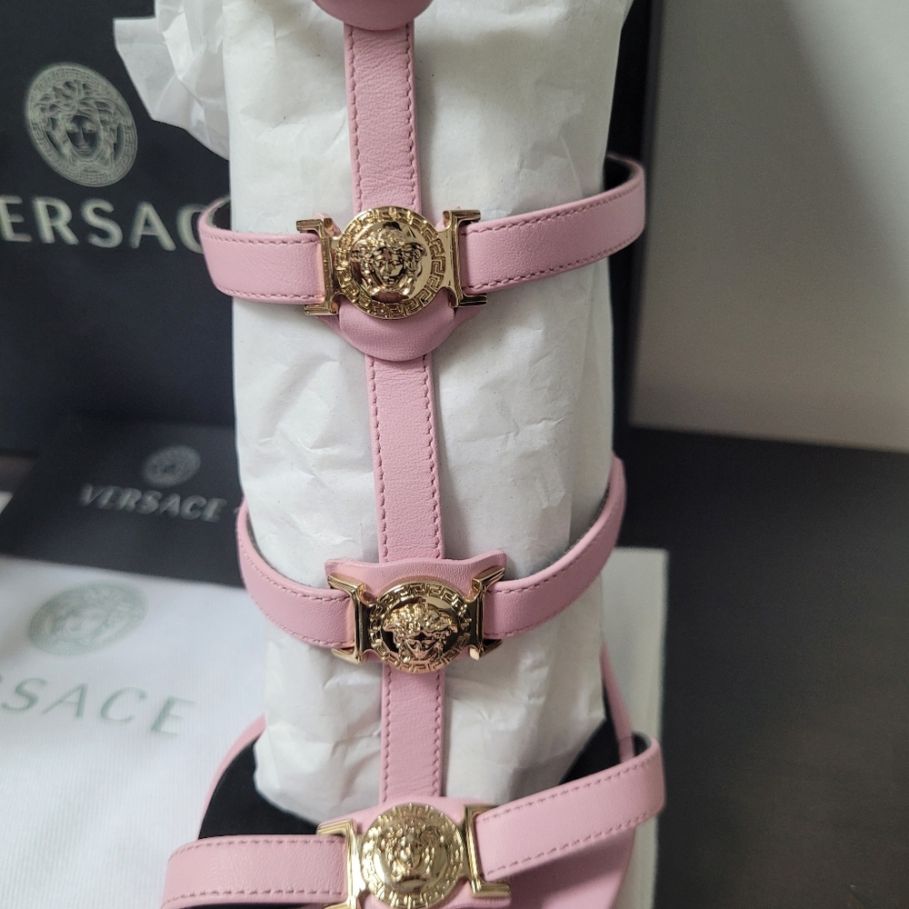 Versace Barbie Pink Sandals - Picture 8 of 8